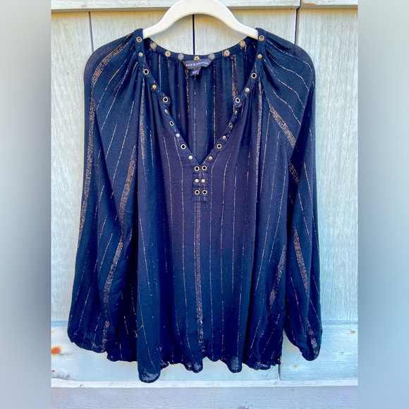 Rock and Republic Sheer Blouse - Picture 1 of 5